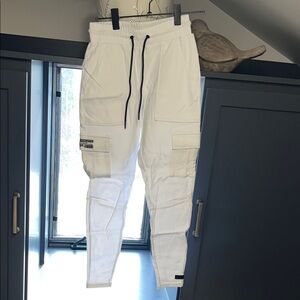 Alphalete White Cargo Pants